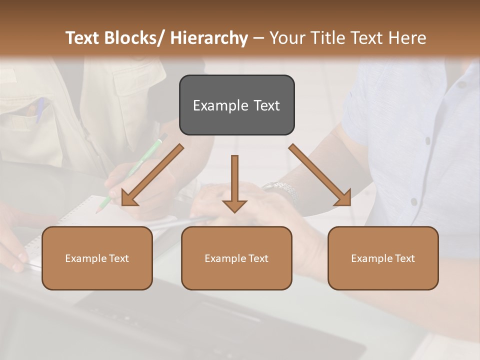 Discussing Retirement Persons PowerPoint Template