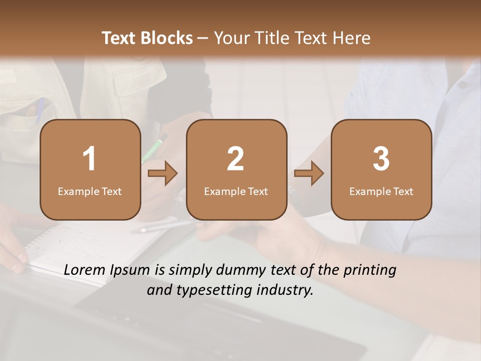 Discussing Retirement Persons PowerPoint Template