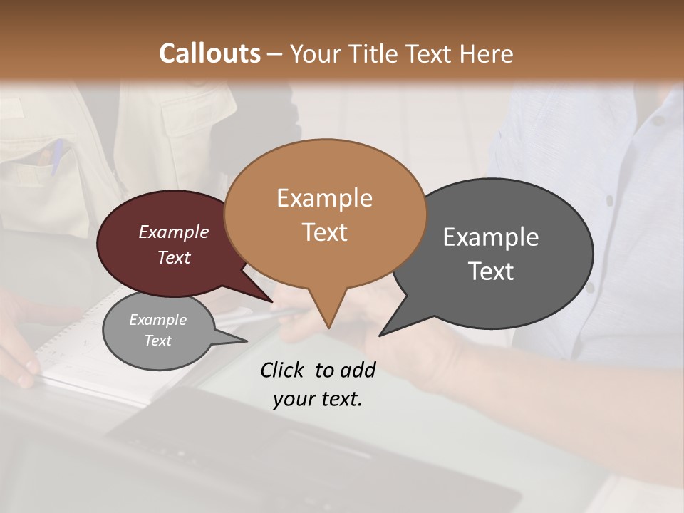 Discussing Retirement Persons PowerPoint Template
