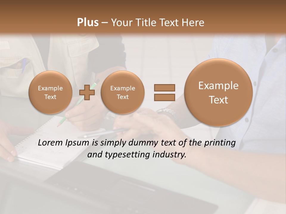Discussing Retirement Persons PowerPoint Template