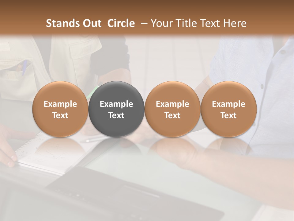 Discussing Retirement Persons PowerPoint Template