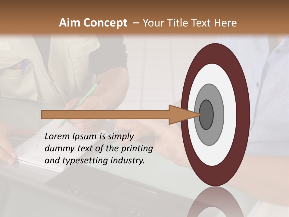 Discussing Retirement Persons PowerPoint Template