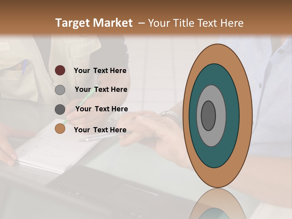 Discussing Retirement Persons PowerPoint Template