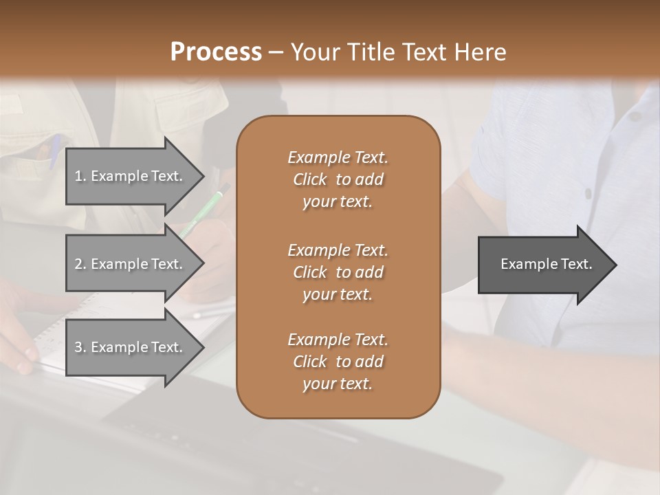 Discussing Retirement Persons PowerPoint Template