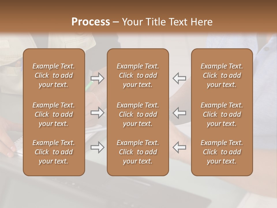 Discussing Retirement Persons PowerPoint Template