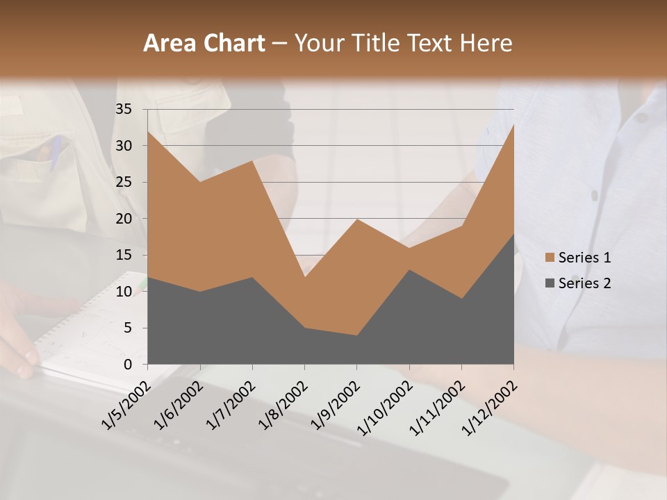 Discussing Retirement Persons PowerPoint Template