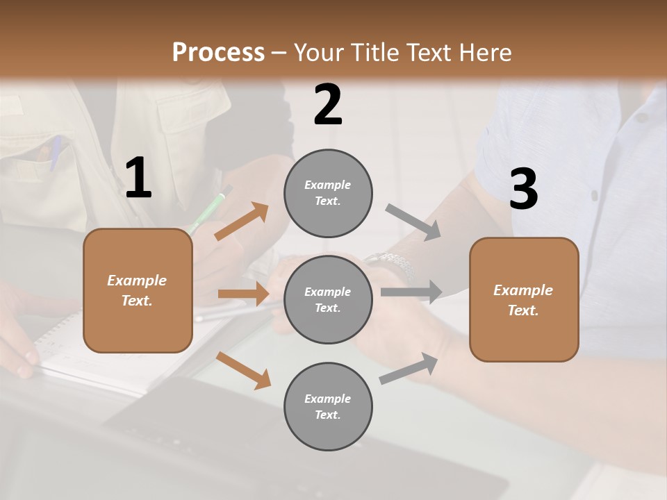 Discussing Retirement Persons PowerPoint Template