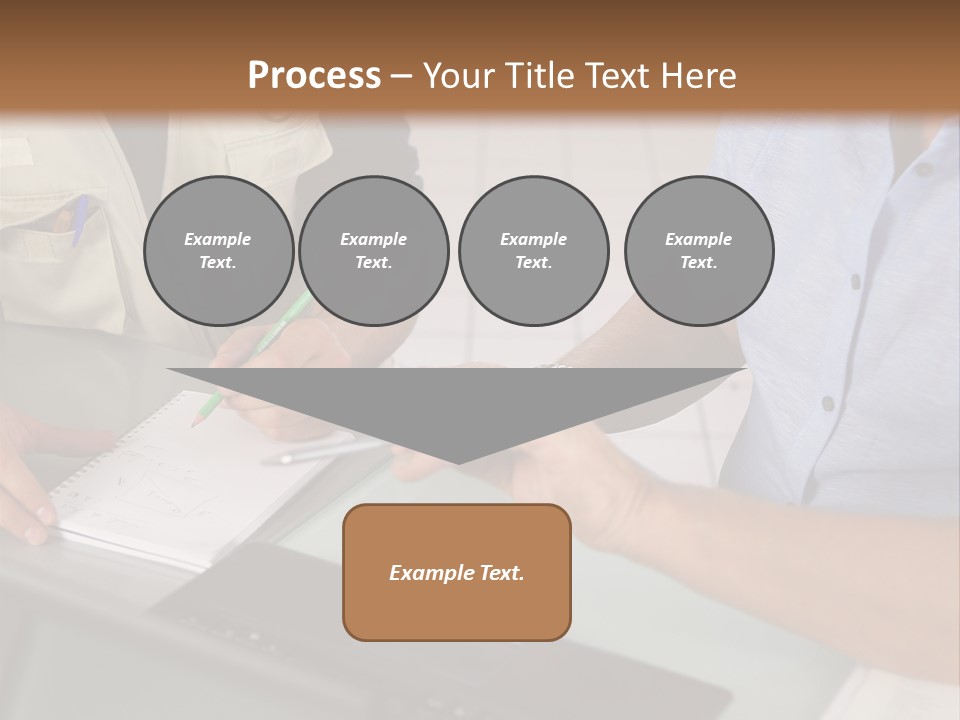 Discussing Retirement Persons PowerPoint Template