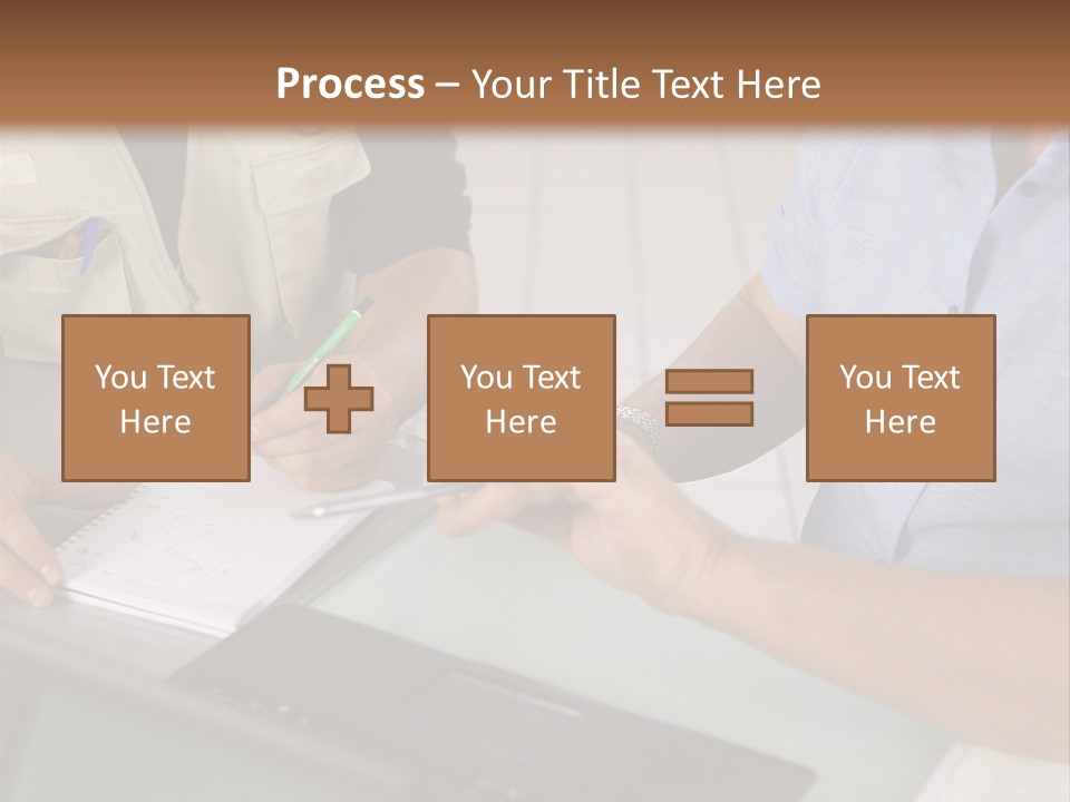 Discussing Retirement Persons PowerPoint Template