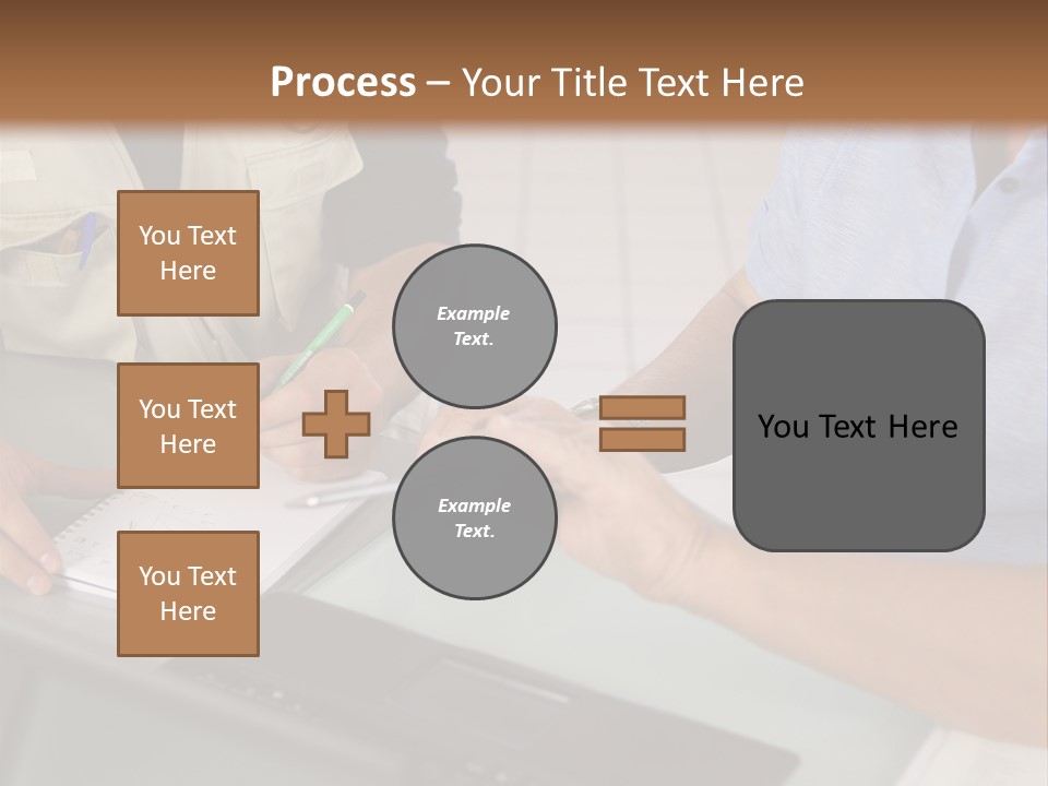 Discussing Retirement Persons PowerPoint Template