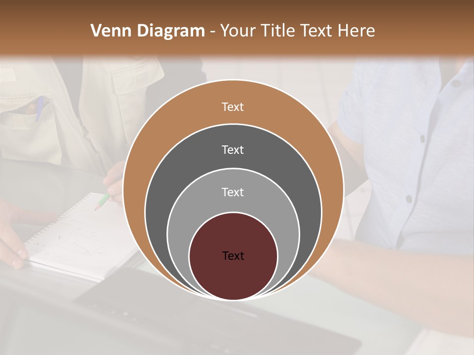Discussing Retirement Persons PowerPoint Template