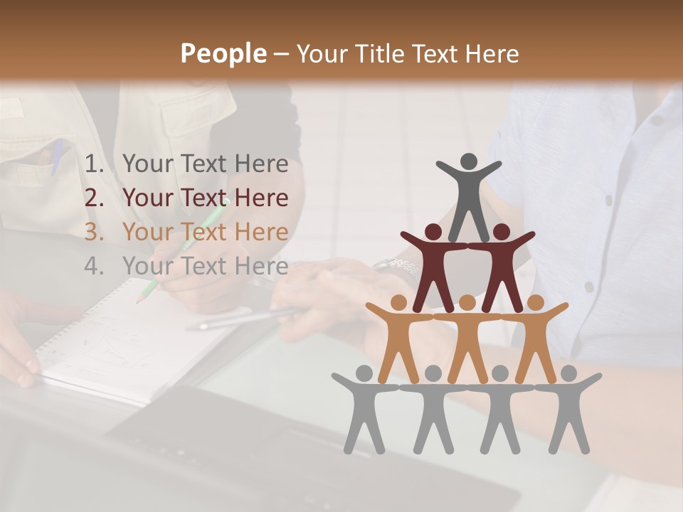 Discussing Retirement Persons PowerPoint Template