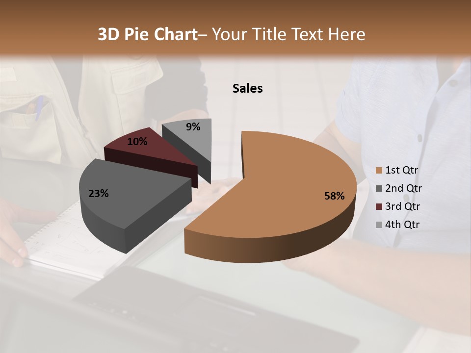 Discussing Retirement Persons PowerPoint Template