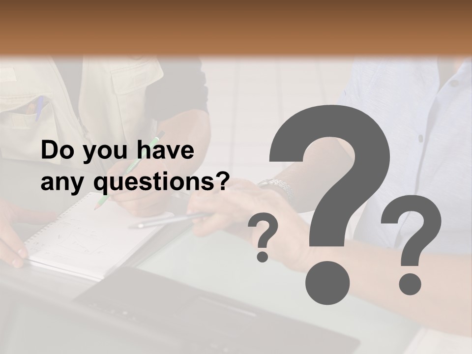 Discussing Retirement Persons PowerPoint Template