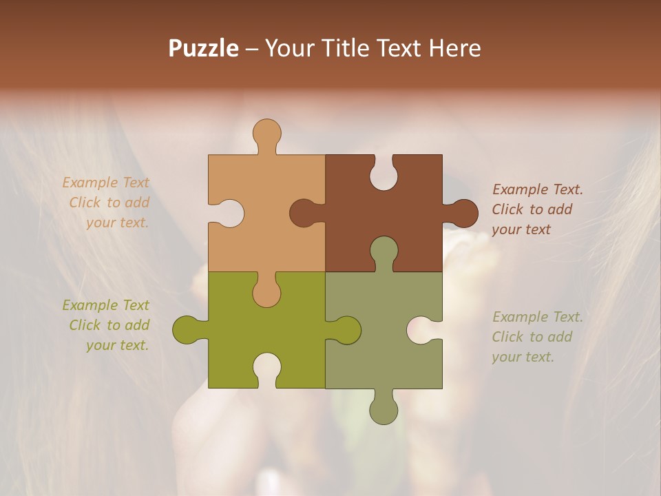 A Woman Eating A Slice Of Pizza With Her Mouth Open PowerPoint Template