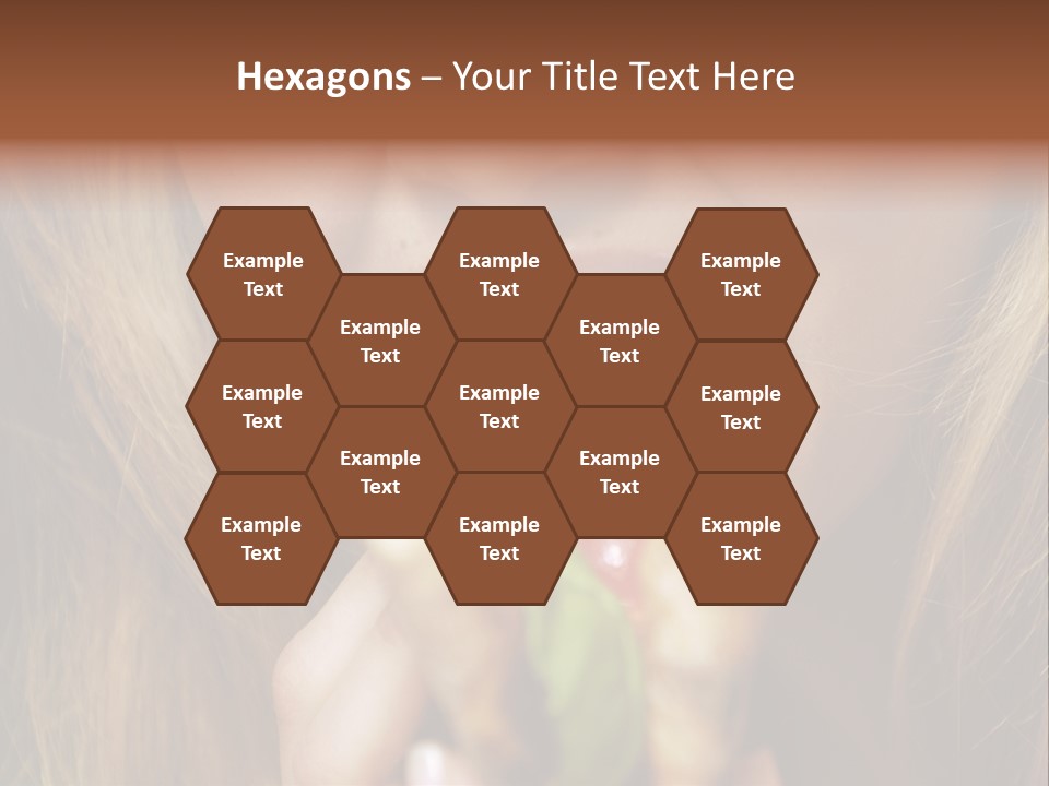 A Woman Eating A Slice Of Pizza With Her Mouth Open PowerPoint Template