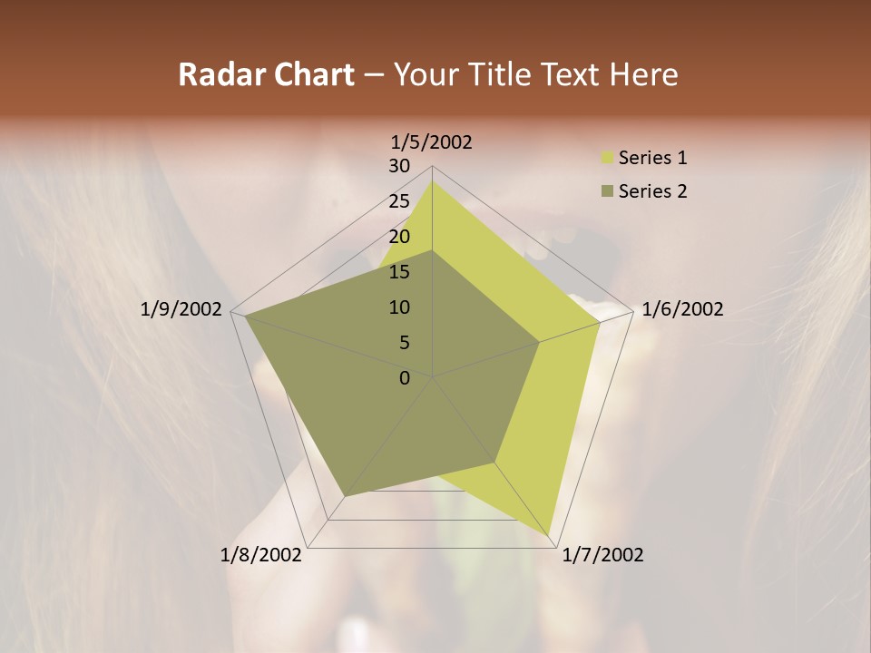 A Woman Eating A Slice Of Pizza With Her Mouth Open PowerPoint Template