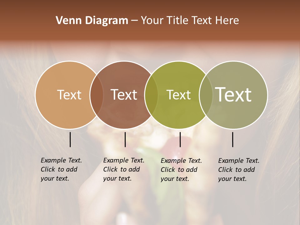 A Woman Eating A Slice Of Pizza With Her Mouth Open PowerPoint Template