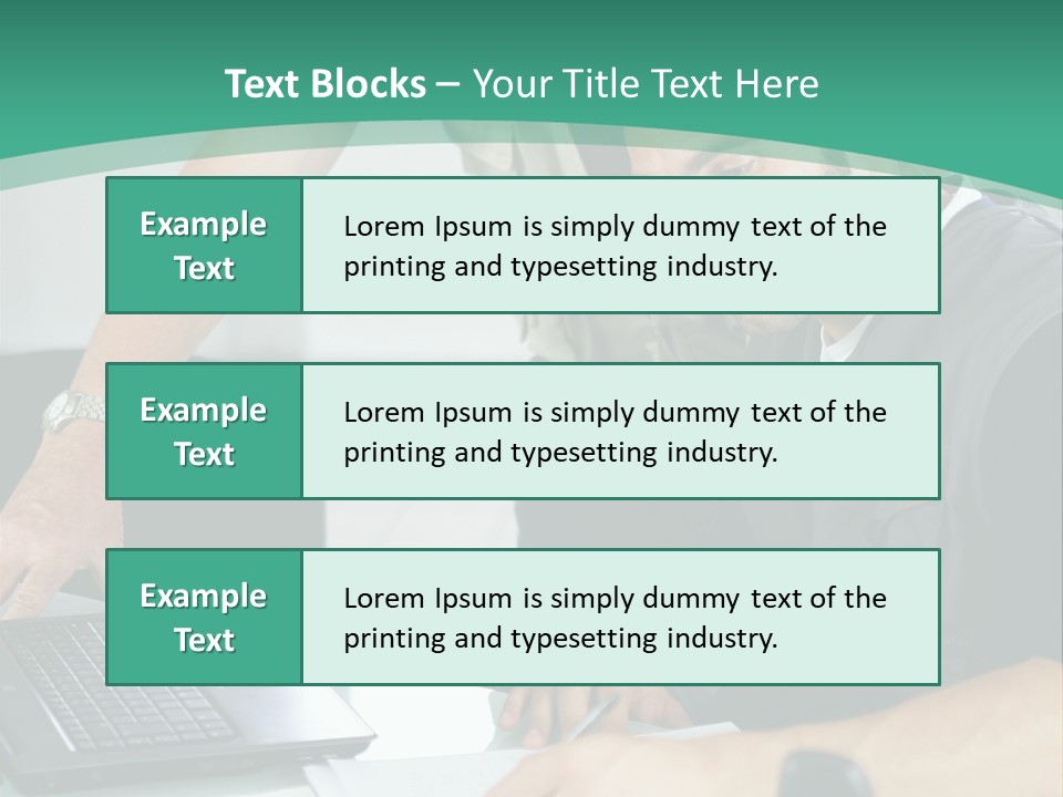 Years Office Teamwork PowerPoint Template