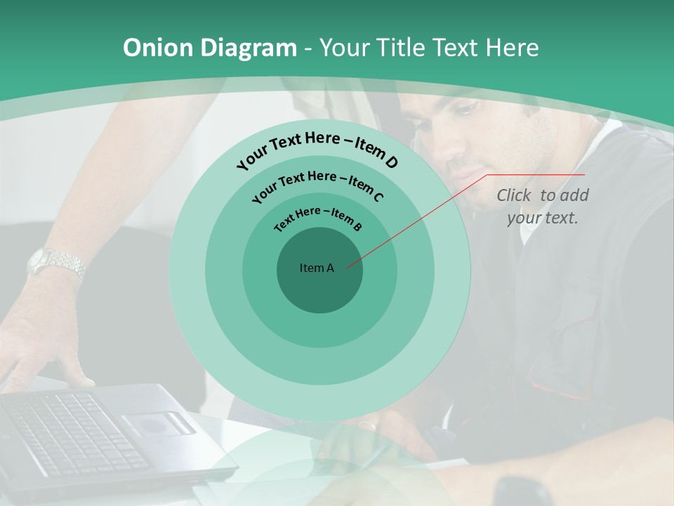 Years Office Teamwork PowerPoint Template