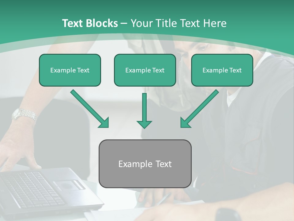 Years Office Teamwork PowerPoint Template