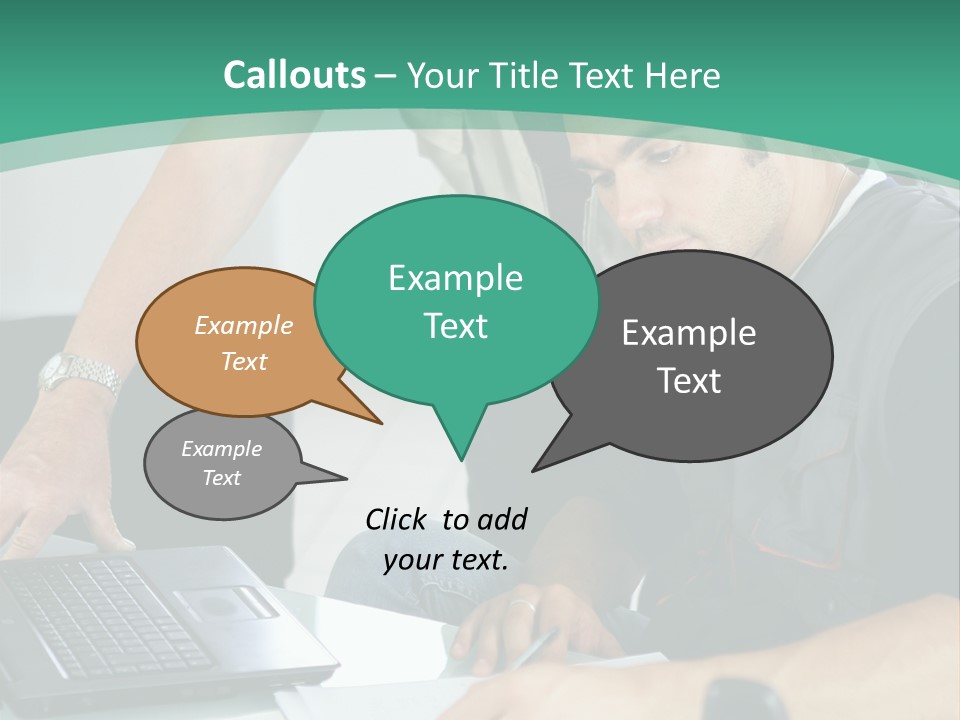 Years Office Teamwork PowerPoint Template
