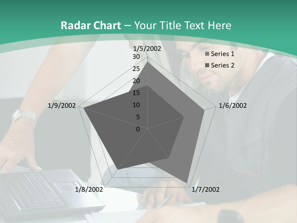 Years Office Teamwork PowerPoint Template