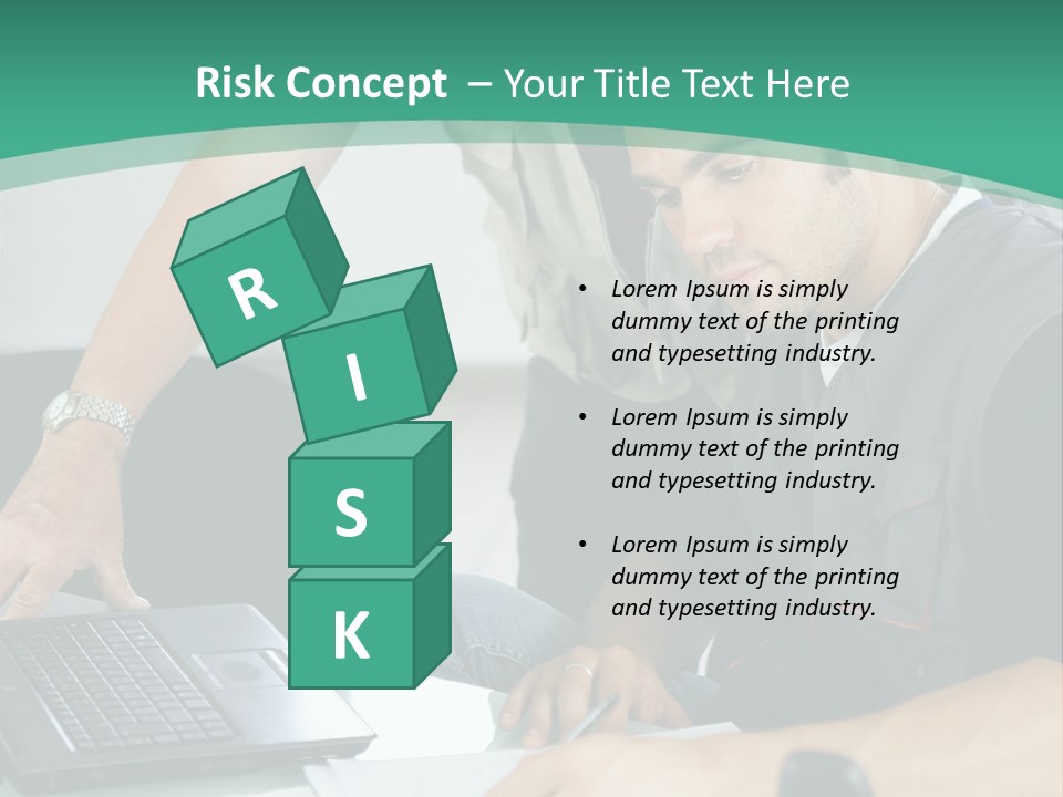 Years Office Teamwork PowerPoint Template