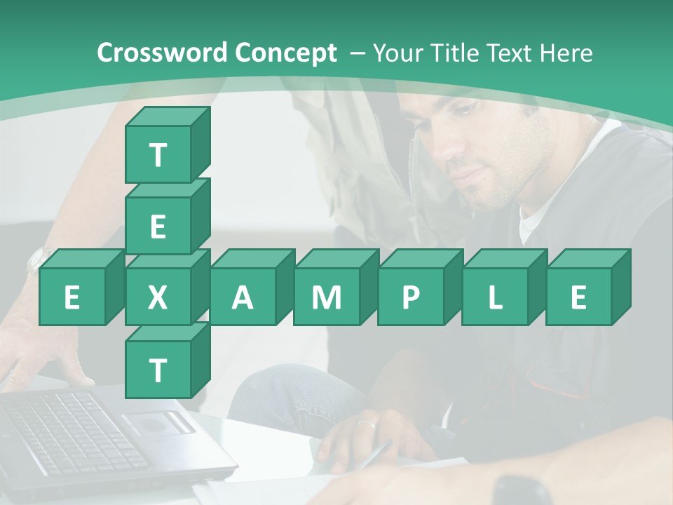 Years Office Teamwork PowerPoint Template