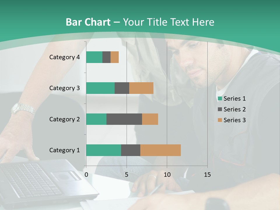 Years Office Teamwork PowerPoint Template