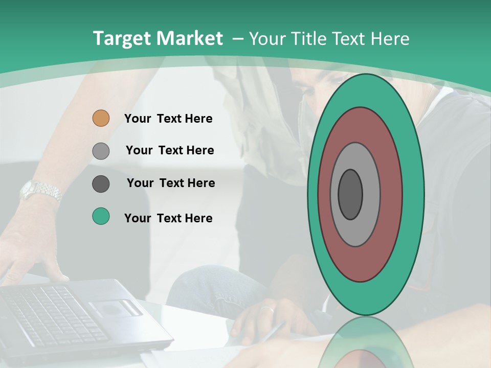 Years Office Teamwork PowerPoint Template