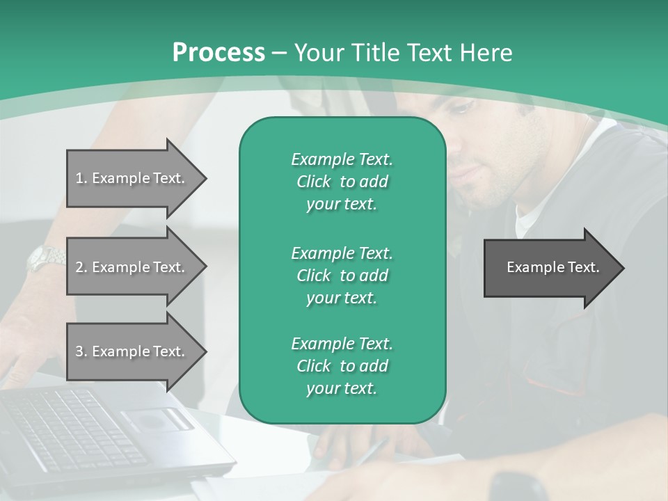 Years Office Teamwork PowerPoint Template