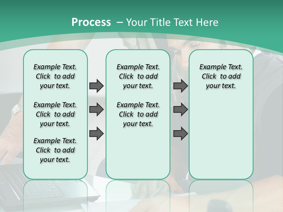 Years Office Teamwork PowerPoint Template