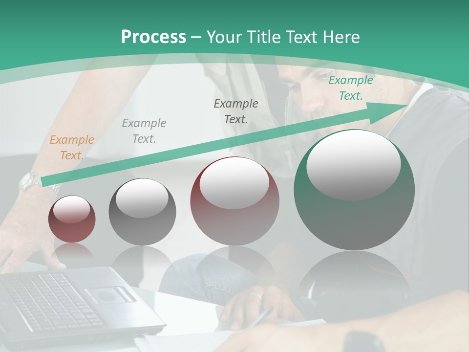 Years Office Teamwork PowerPoint Template