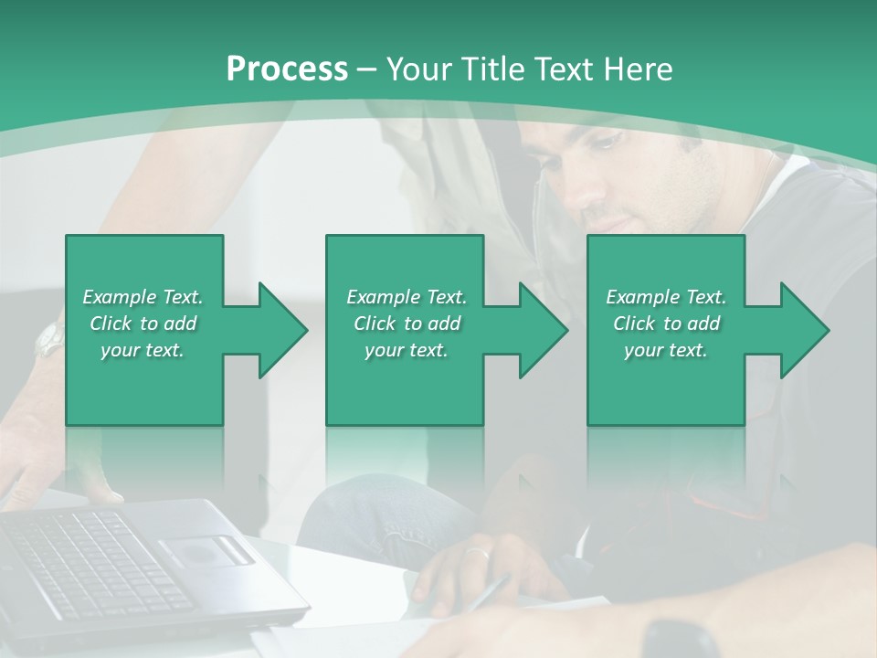 Years Office Teamwork PowerPoint Template