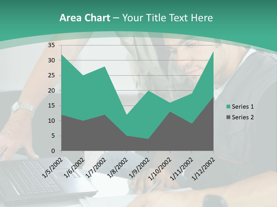 Years Office Teamwork PowerPoint Template