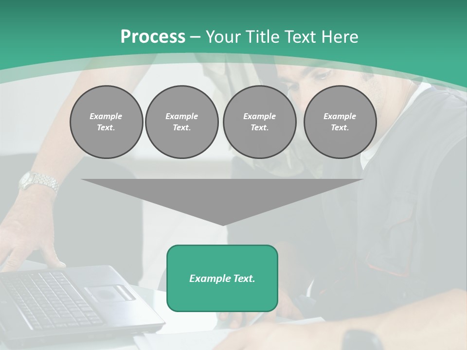 Years Office Teamwork PowerPoint Template