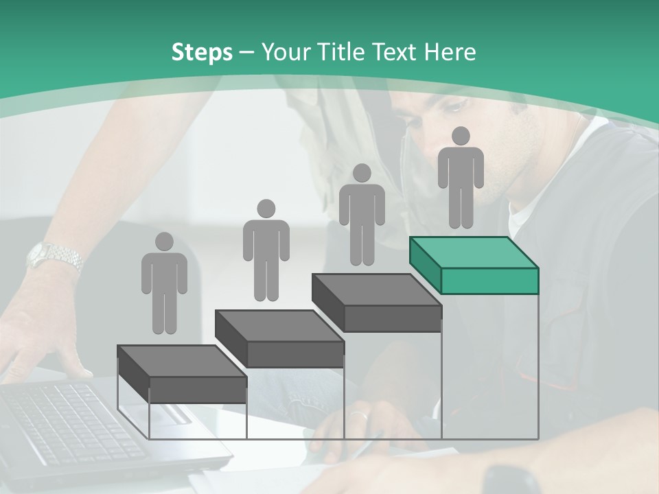 Years Office Teamwork PowerPoint Template