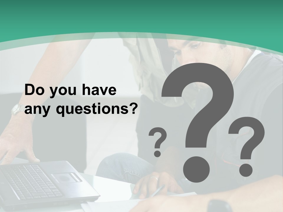 Years Office Teamwork PowerPoint Template