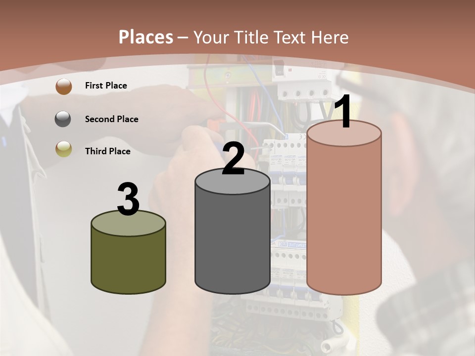 Electricity Professional Profile PowerPoint Template