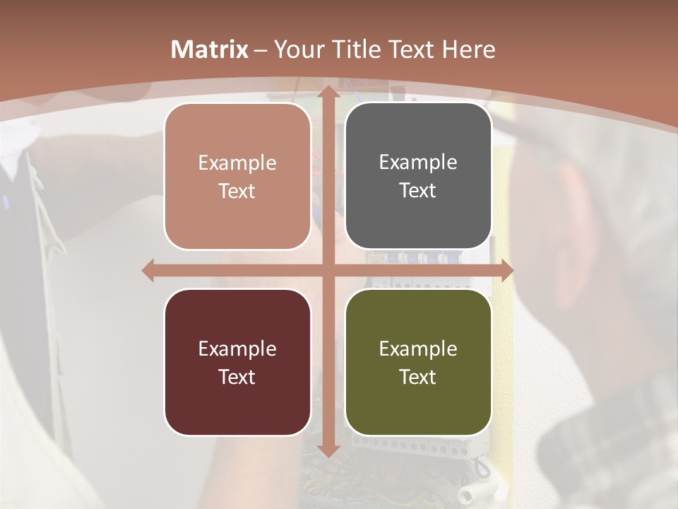 Electricity Professional Profile PowerPoint Template