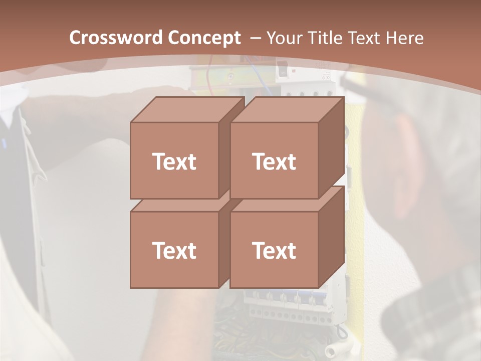 Electricity Professional Profile PowerPoint Template