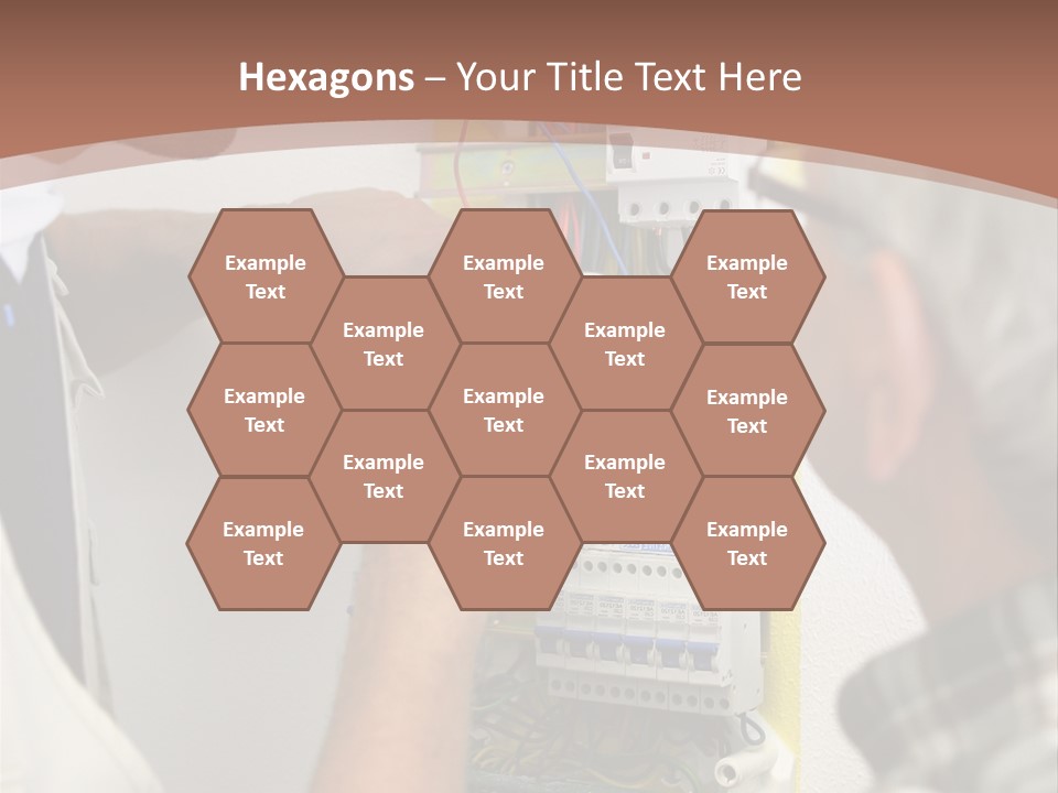 Electricity Professional Profile PowerPoint Template