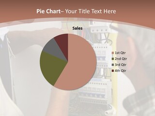 Electricity Professional Profile PowerPoint Template