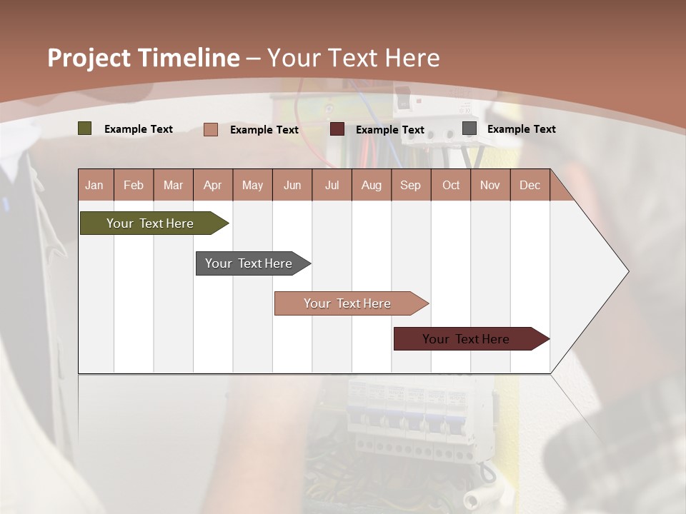 Electricity Professional Profile PowerPoint Template