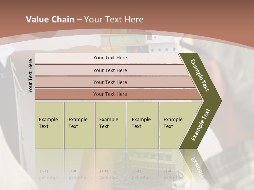 Electricity Professional Profile PowerPoint Template