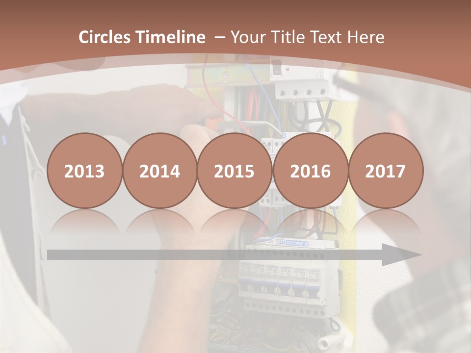 Electricity Professional Profile PowerPoint Template