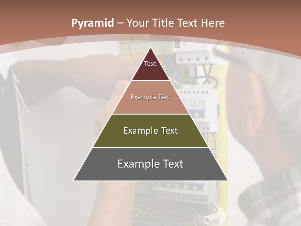 Electricity Professional Profile PowerPoint Template