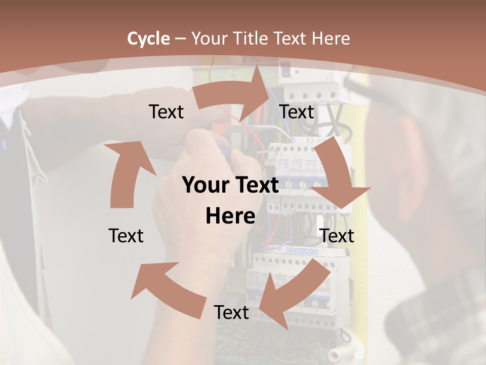 Electricity Professional Profile PowerPoint Template