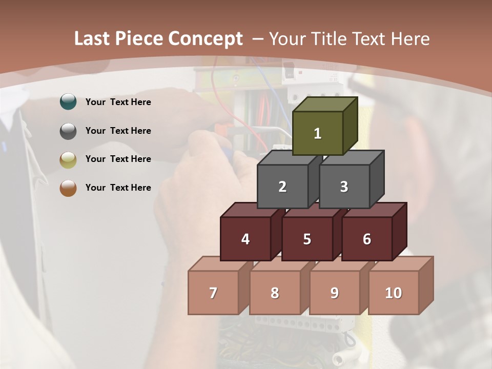 Electricity Professional Profile PowerPoint Template